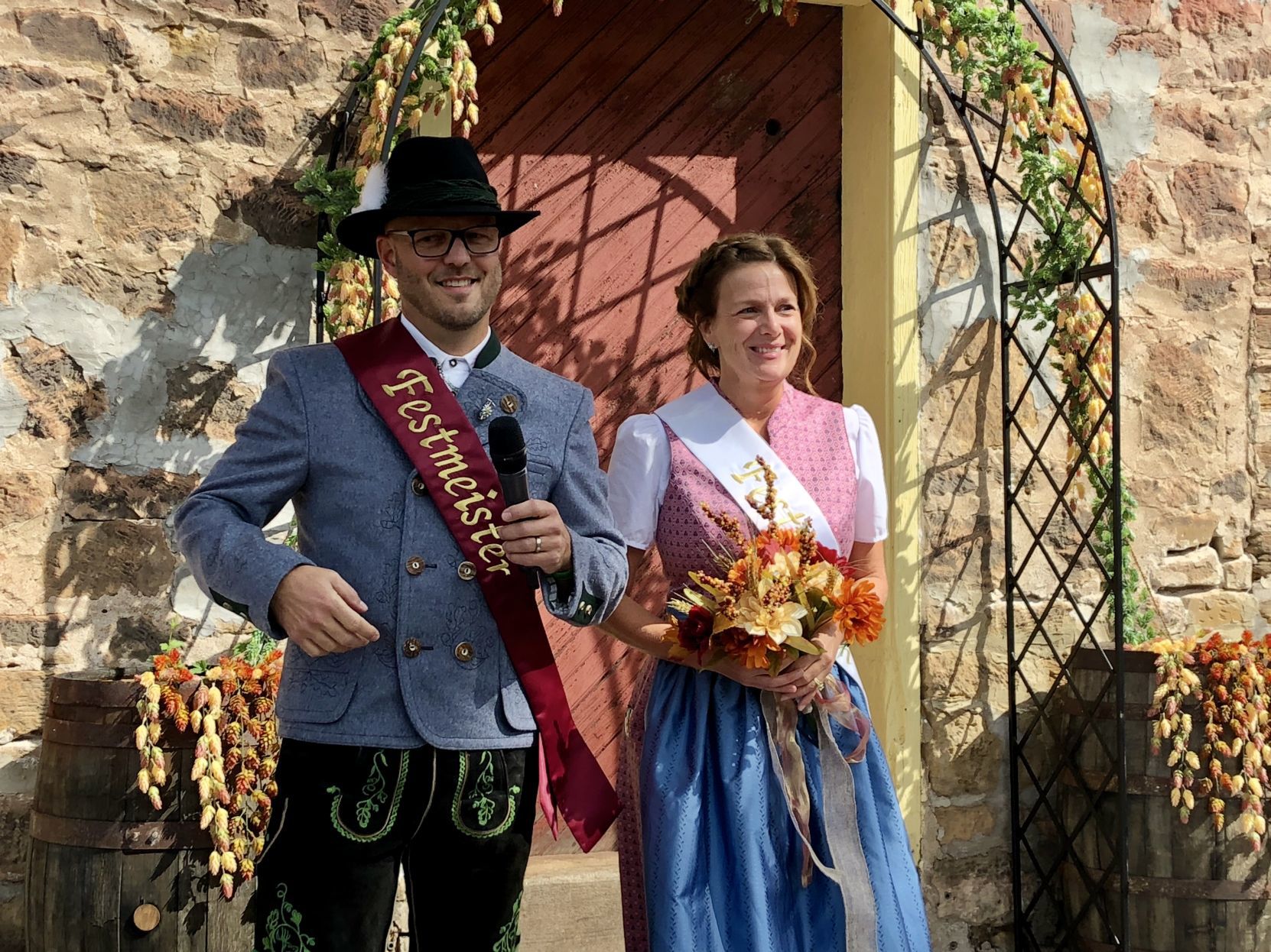 Oktoberfest 2019 royalty announcement and golden keg procession